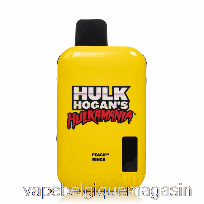 Vape Jetable Hulk Hogan Hulkamania 8000 Anneaux Pêche Jetables